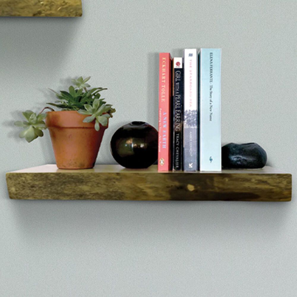 Regency Global Sourcing Niche Islander 36" Hard Wood Floating Shelf in Maple, , large