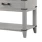 Lexora Home Norwalk 80" Double Bathroom Vanity in White Oak with White Carrara Marble Top and Rectangle Sink, , large