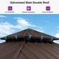 HOMLUX 10 x 10 Outdoor Hardtop Gazebo with Galvanized Steel Roof in Brown, , large