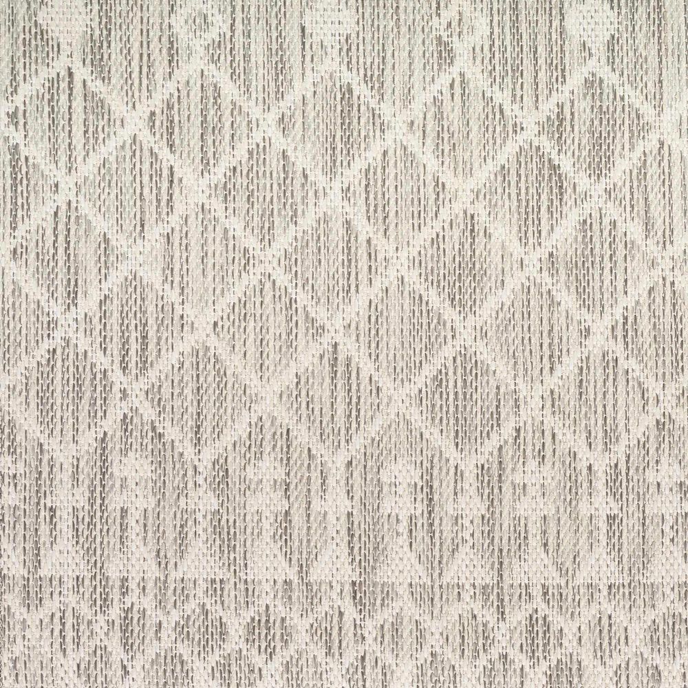 Nourison Positano Southwestern Light Grey 5&#39; x 7&#39; Indoor/Outdoor Area Rug, , large