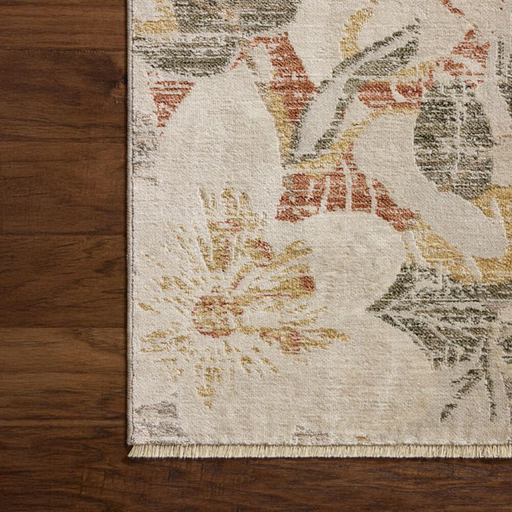 Loloi Eileen Natural and Sunrise 2&#39;6&quot; x 7&#39;6&quot; Runner, , large