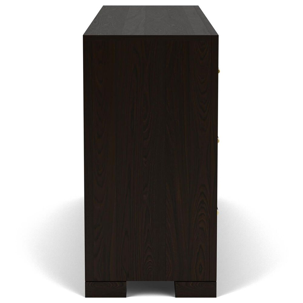 Riverside Furniture Lydia 5 Piece Queen Platform Upholstered Bedroom Set in Dark Cabernet, , large