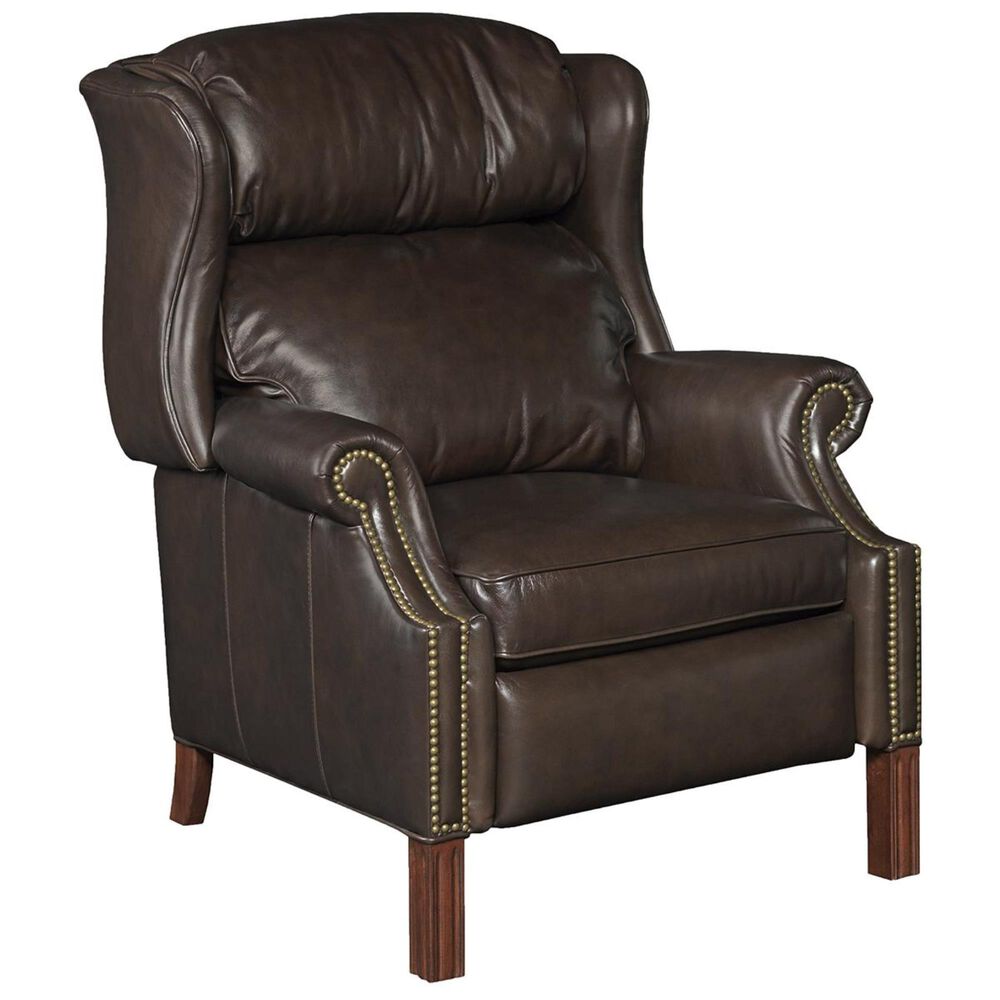 Hooker Furniture Leather Manual Recliner Chair in Sedona Vortex , , large