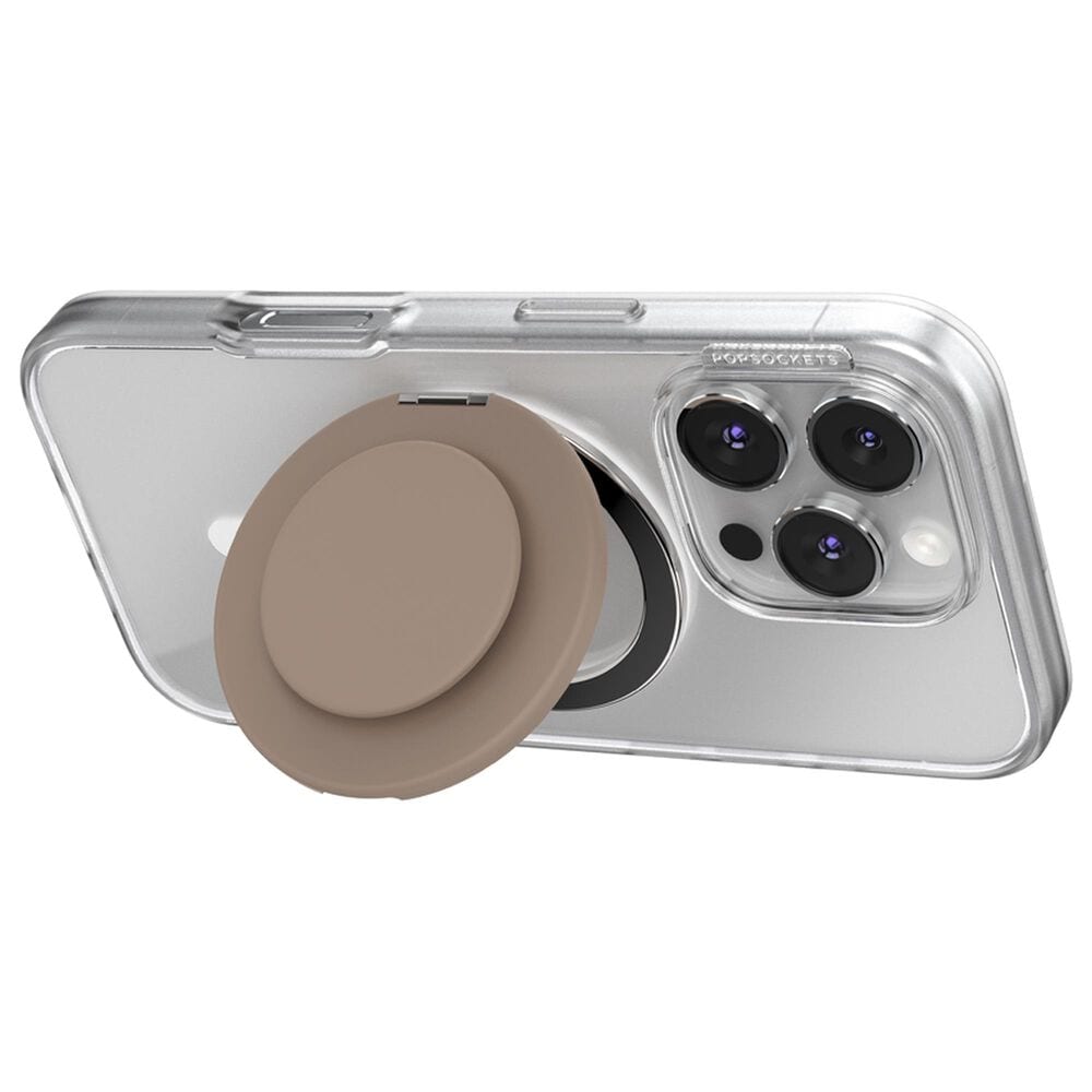 PopSockets MagSafe Circle Kick-Out Grip and Stand in Latte, , large
