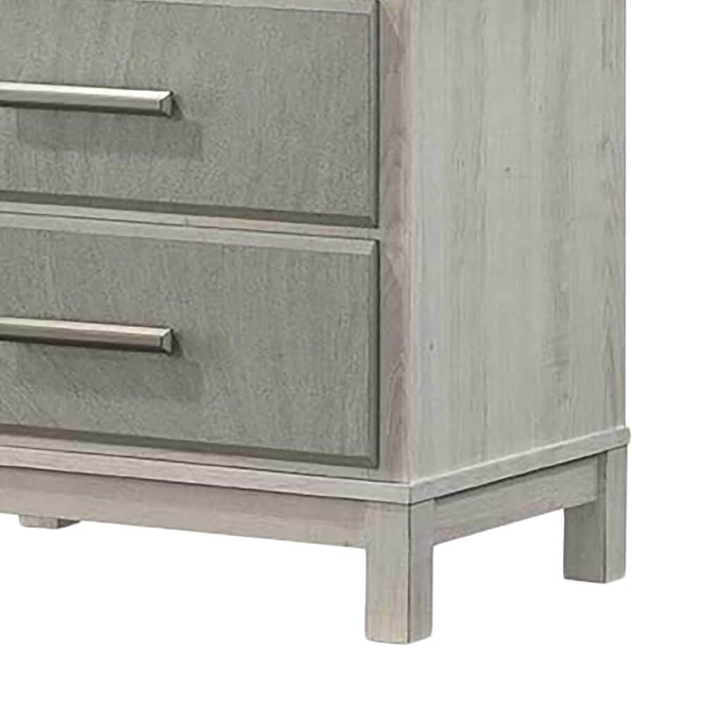 Titanic Furniture Roswell Queen Storage Bed with Two Nightstands in Beige, , large