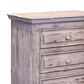 Fallridge Terra White 3 Drawer Nightstand in Vintage White, , large