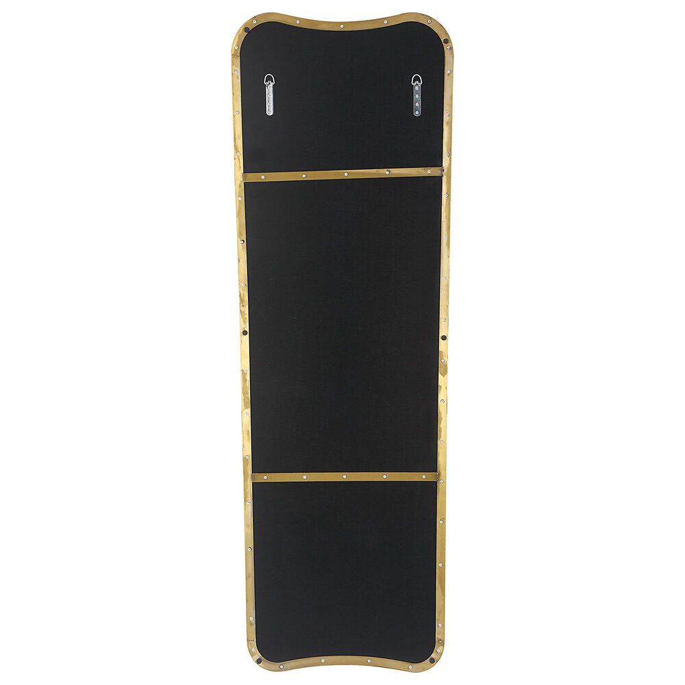Uttermost Belvoir Mirror in Brass, , large