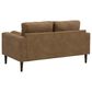 Ashley Telora Stationary Loveseat in Caramel, , large