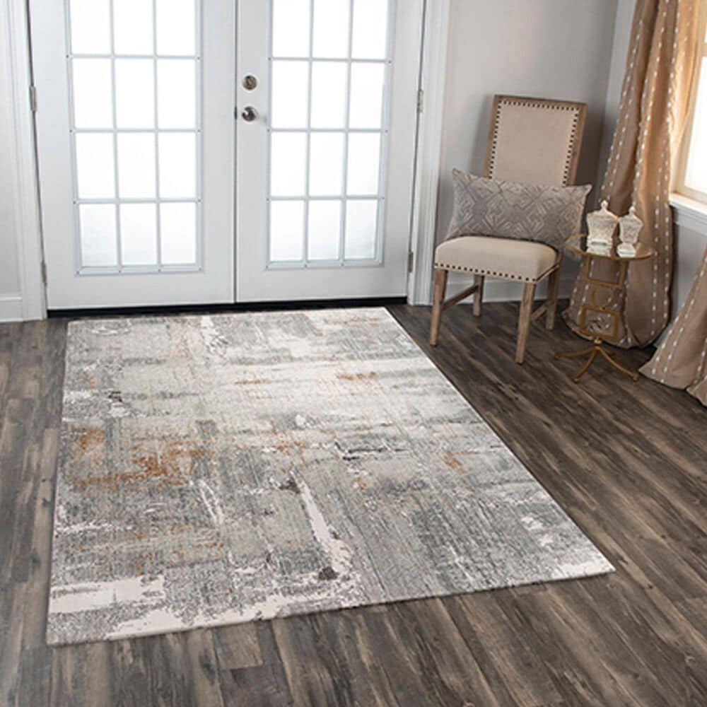 RIZZY Anatolia ANT745 8&#39; x 10&#39; Gray Area Rug, , large
