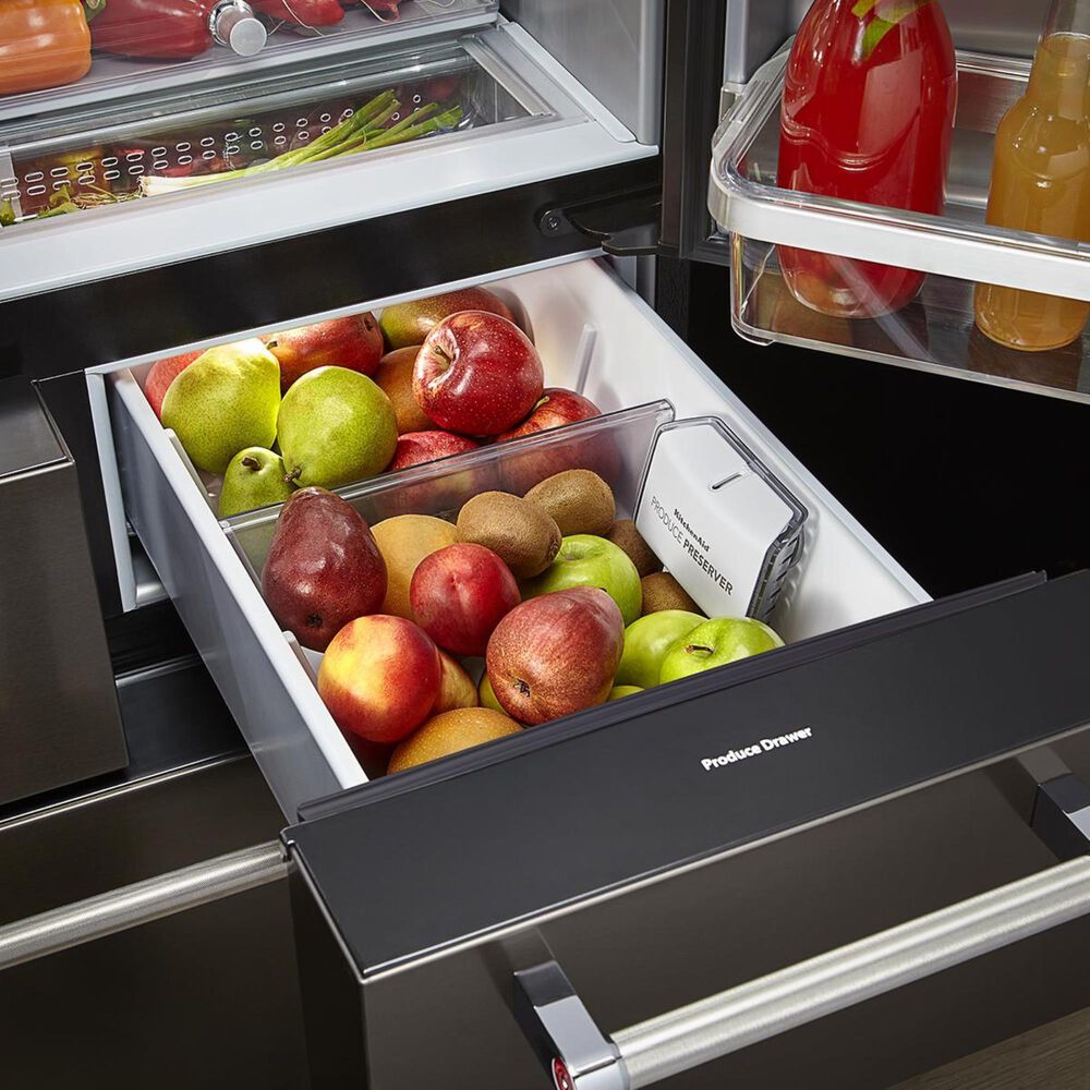 KitchenAid 25.8 Cu. Ft. Freestanding Refrigerator with Platinum Interior Design, , large