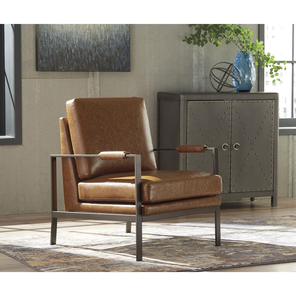 Signature Design by Ashley Peacemaker Accent Chair in Brown, , large