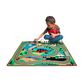 Melissa & Doug Round The Town Road Rug, , large