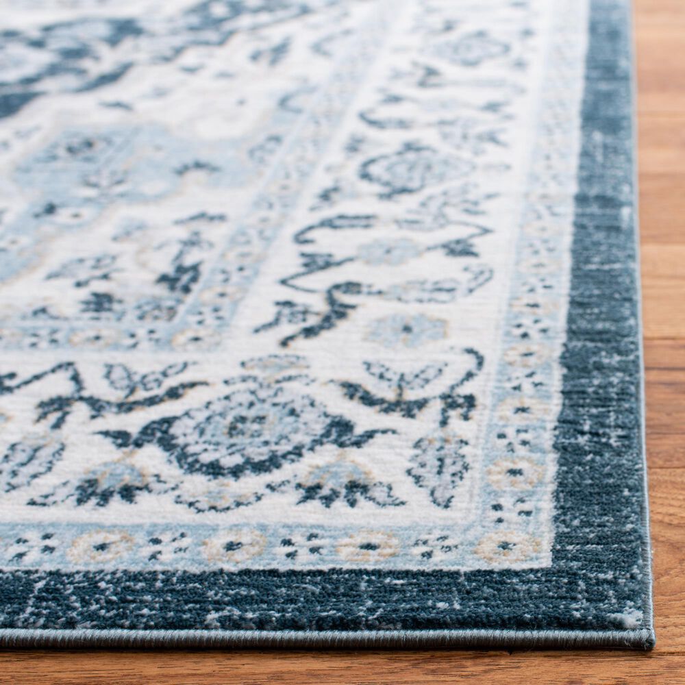 Safavieh Isabella 8&#39; x 10&#39; Navy and Creme Area Rug, , large