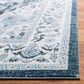 Safavieh Isabella 8" x 10" Navy and Creme Area Rug, , large