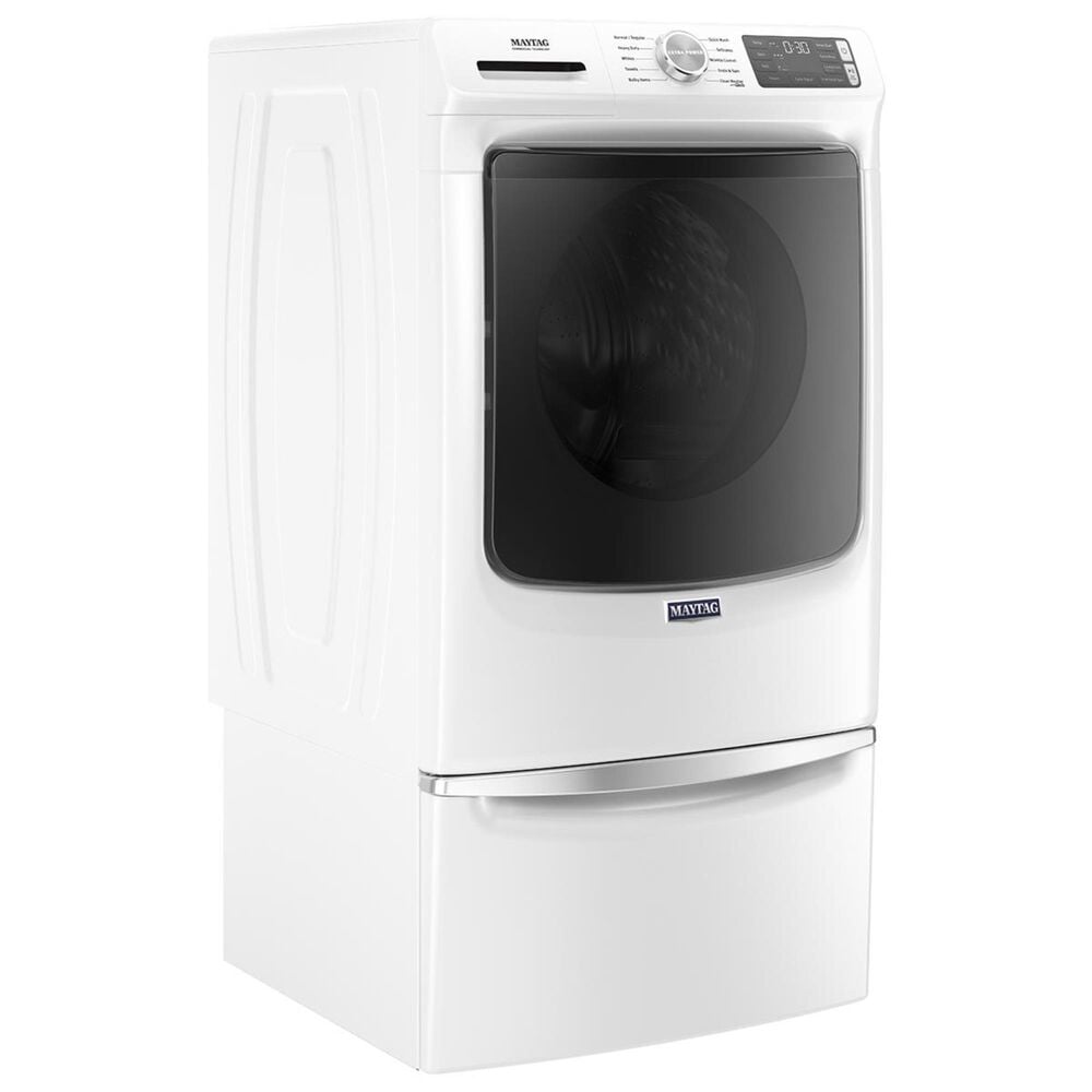 Maytag 4.5 Cu. Ft Front Load Washer with Steam in White, , large