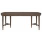 Universal Furniture Montclair and Nico 9-Piece Rectangular Dining Set in Cocoa and Smoked Gold, , large