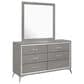 New Heritage Design Huxley 3-Piece Queen Bedroom Set in Gray, , large