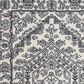 Safavieh Adirondack ADR108R 6" Round Ivory and Navy Area Rug, , large