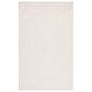 Safavieh Micro-Loop 5" x 8" Light Grey and Ivory Area Rug, , large