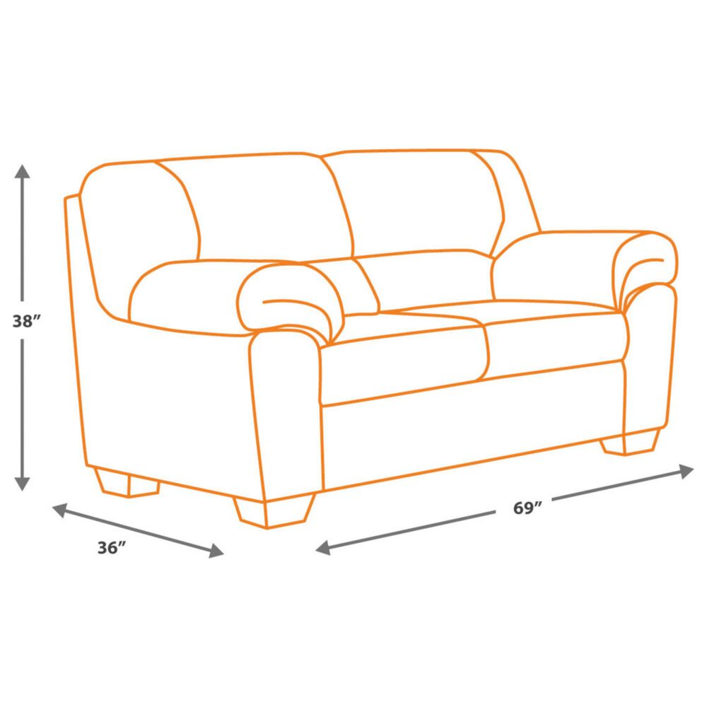Signature Design by Ashley Bladen Loveseat in Coffee, , large