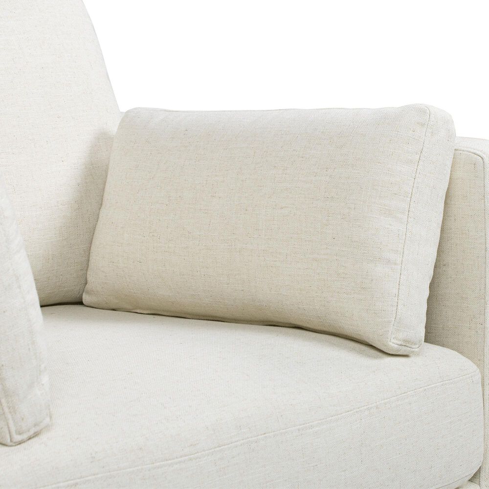 Jennifer Taylor Home Knox Accent Arm Chair in Flax White, , large