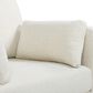 Jennifer Taylor Home Knox Accent Arm Chair in Flax White, , large