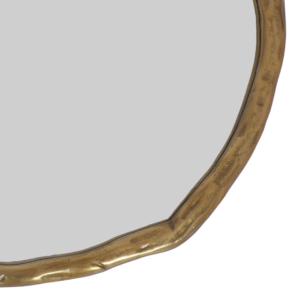 Moe&#39;s Home Collection Foundry Small Mirror in Gold, , large