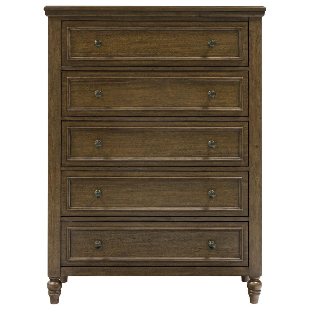 Ashley Sturlayne 5-Drawer Chest in Brown, , large