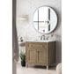 James Martin Vanities Chicago 30" Single Bathroom Vanity in Whitewashed Walnut with 3 cm Ethereal Noctis Quartz Top and Rectangular Sink, , large