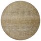 Loloi Bradbury 5" Round Dove and Gold Area Rug, , large