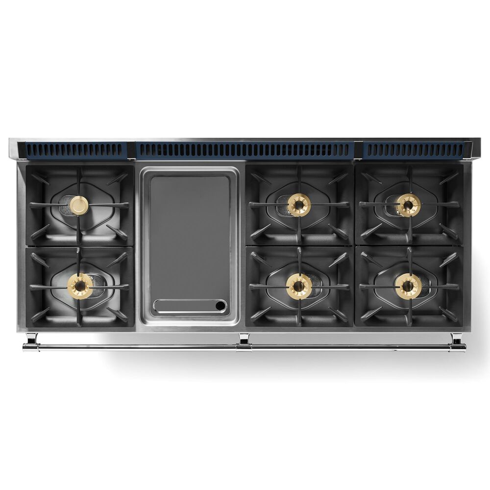 Viking Range Tuscany 66" Dual Fuel Range in Slate Blue, , large