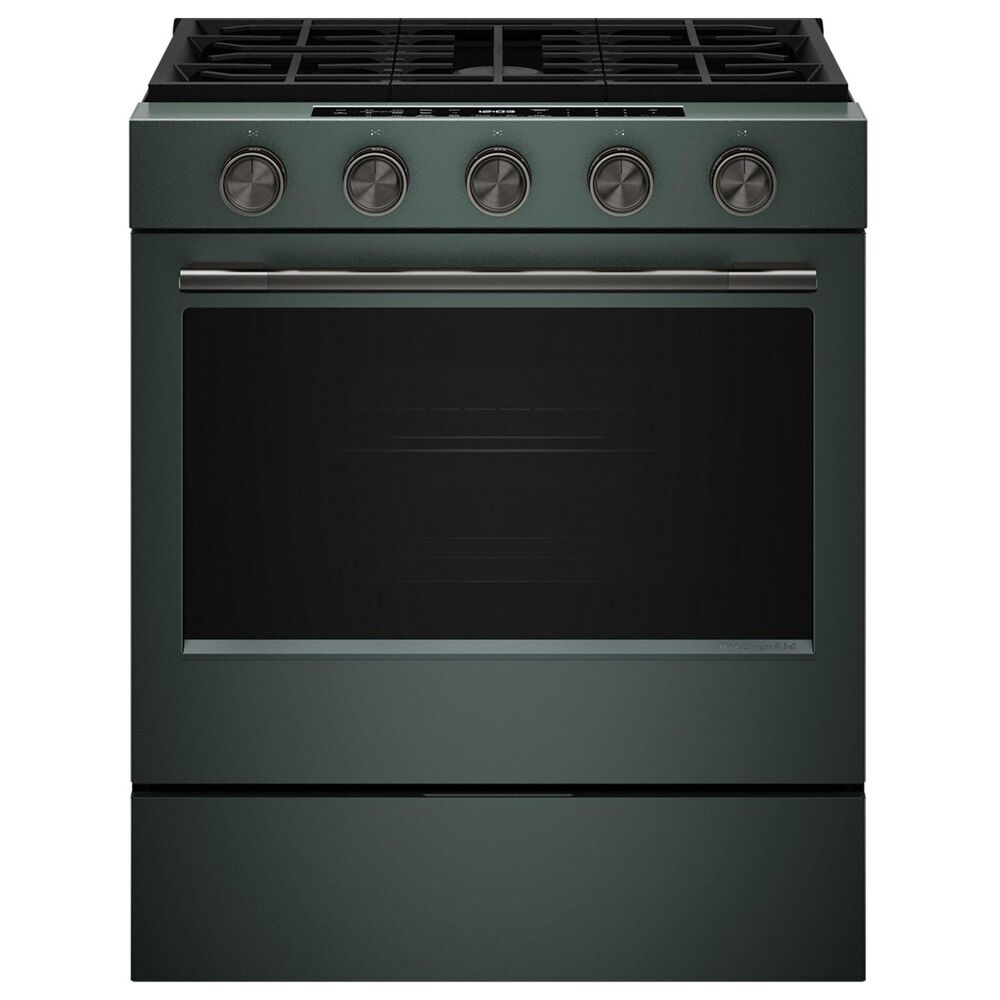 KitchenAid Handle and 5-Piece Knob Accessory Kit for Slide-In Convection Range in Black Ore, , large