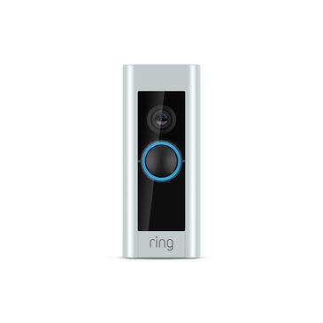 Ring Video Doorbell Pro Smart Wi-Fi in Satin Nickel, , large