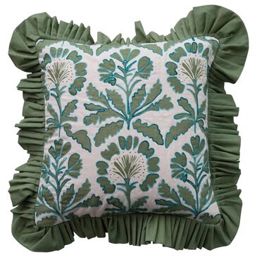 Creative Coop Magpie 18" Square Throw Pillow in Multicolor, , large