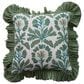 Creative Coop Magpie 18" Square Throw Pillow in Multicolor, , large