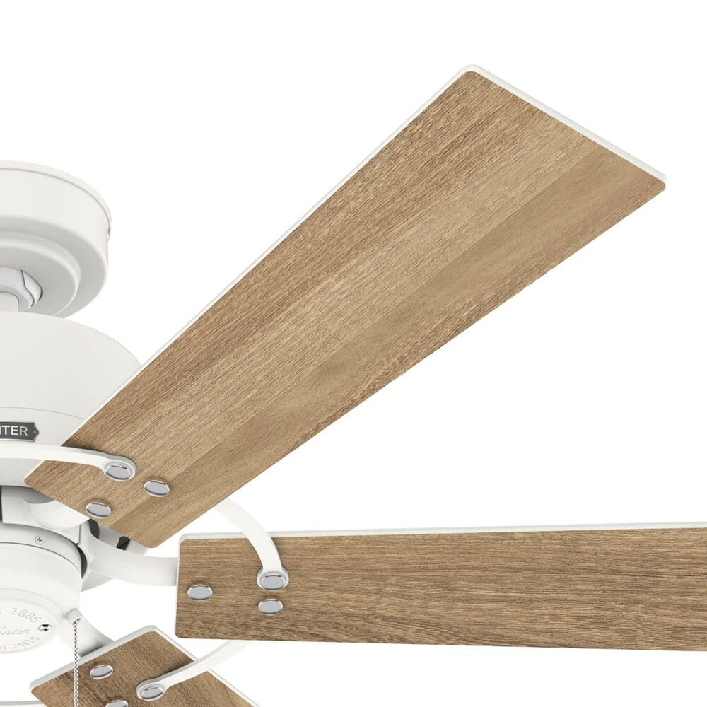 Hunter Gilrock 52&quot; Ceiling Fan in Matte White, , large