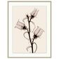 Wendover Art Sepia Floral 3 43.5" x 33.5" Wall Art in Warm Silver, , large