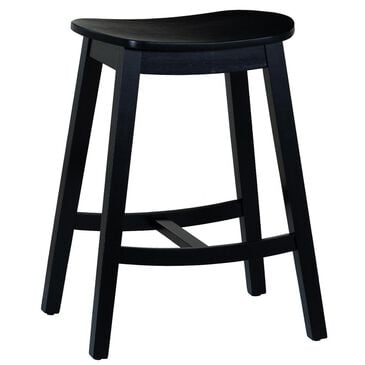 Linden Boulevard Culver 26" Counter Stool in Black, , large