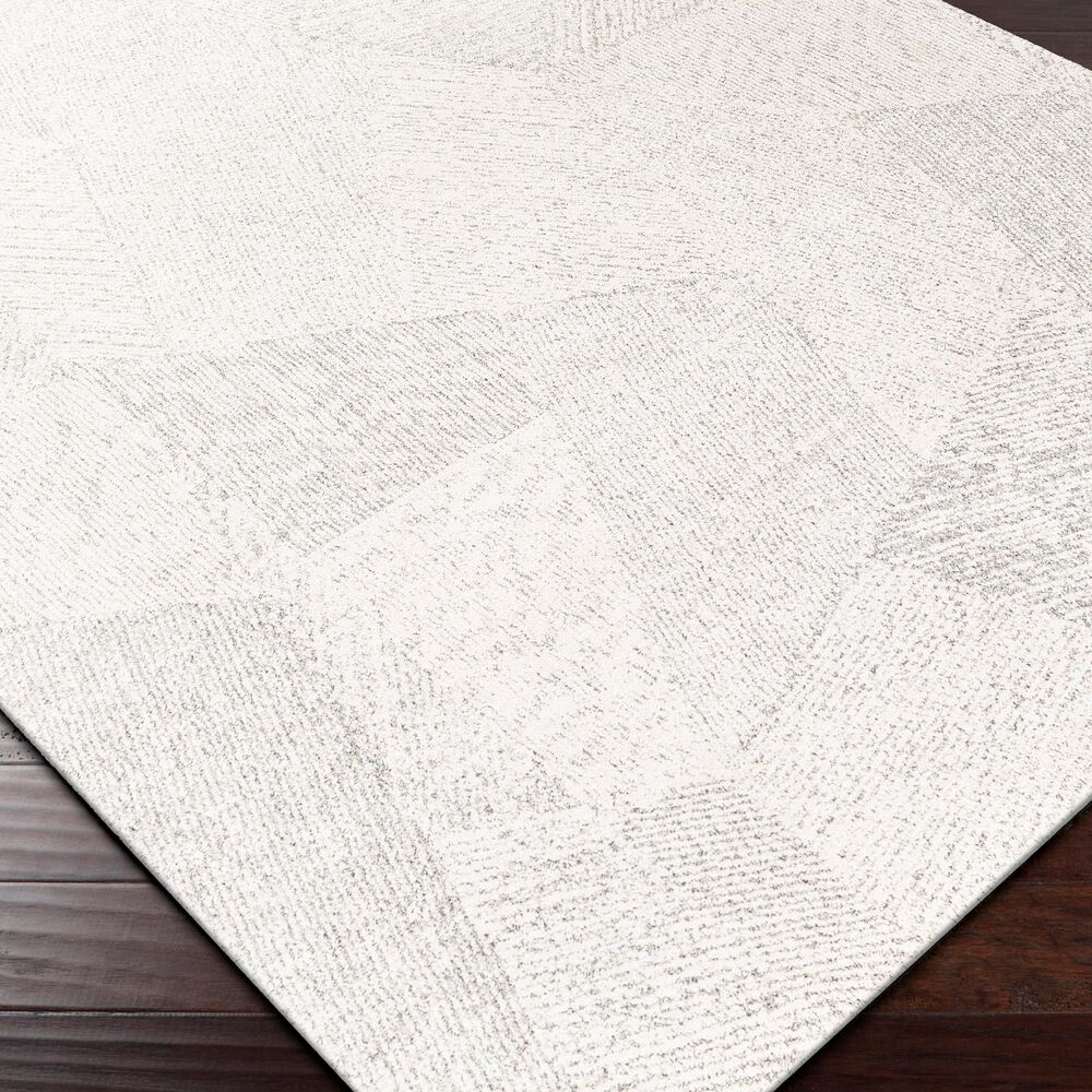 Surya Gavic GVC-2310 5&#39;3&quot; x 7&#39;3&quot; Cream, Beige, Light Gray, Taupe and Charcoal Area Rug, , large