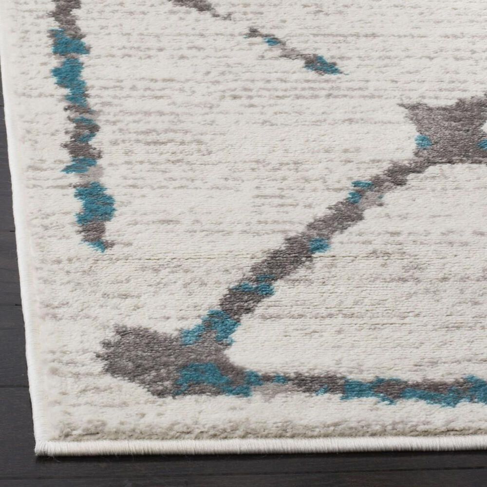 Safavieh Skyler SKY197D 2&#39; x 6&#39; Ivory and Blue Runner, , large