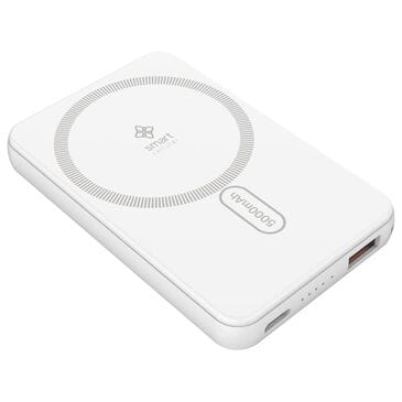 POM Gear Smart Cellular PD MAGPOWER 5000mah Powerbank + 20w PD Type C in white, , large
