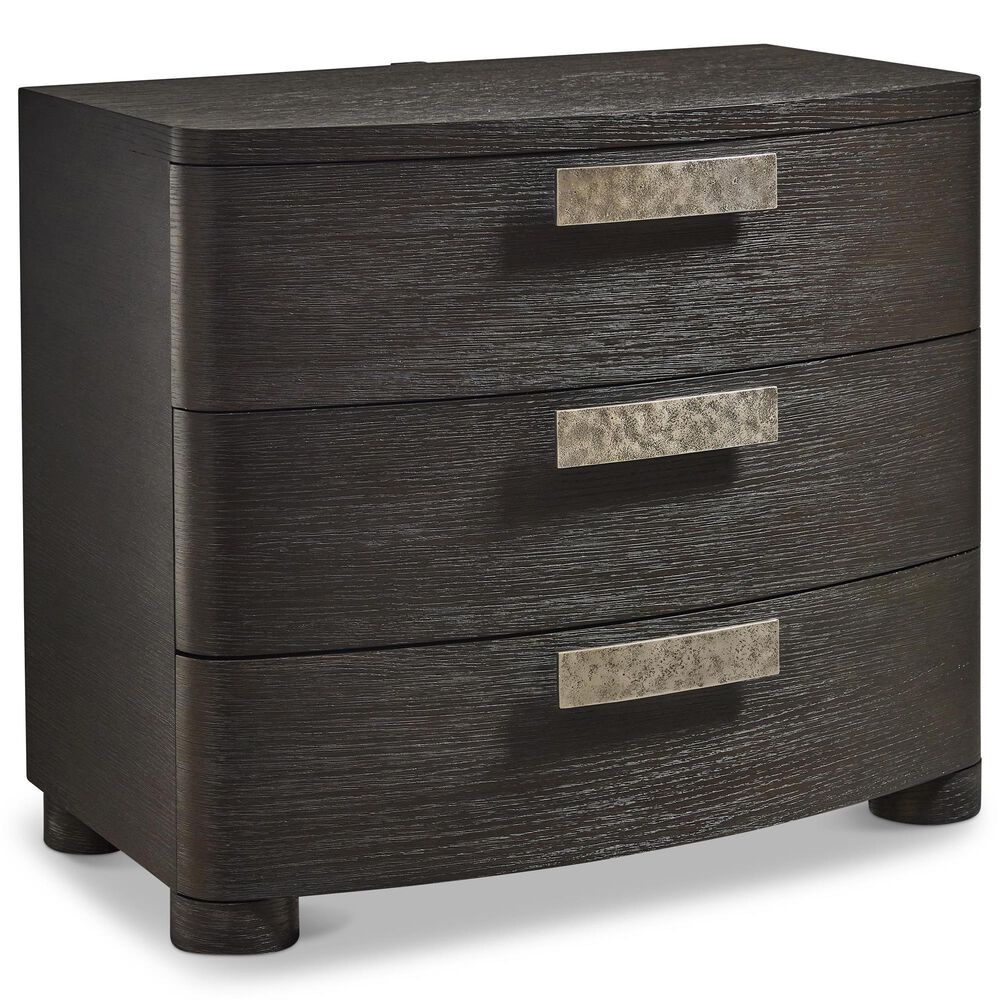 Bernhardt Geneve King Upholstered Wingback Bed with Dresser, Chest, and Two Nightstands in Robor, , large