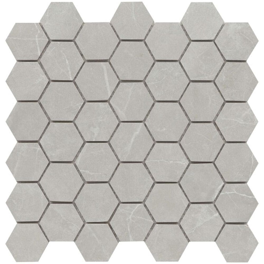 Emser Sterlina II Gray 12" x 12" Porcelain Tile, , large