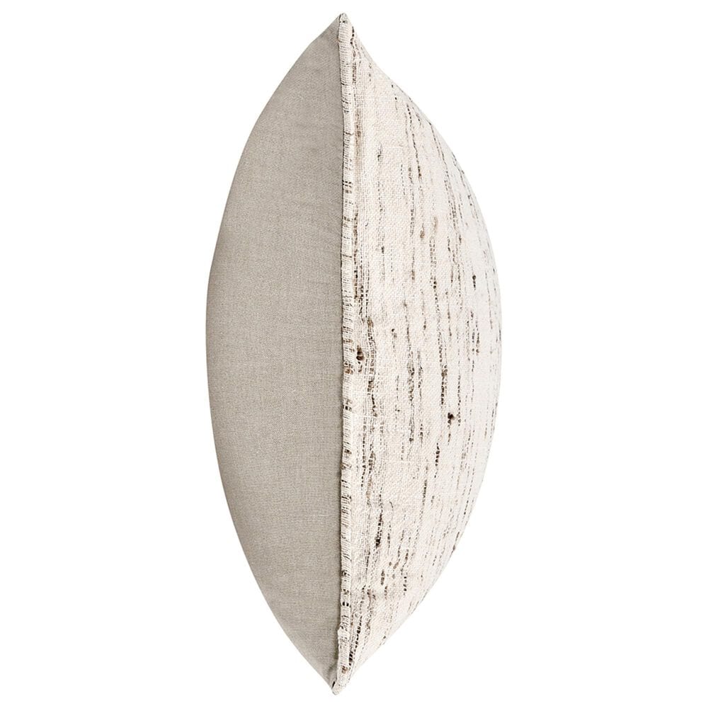 Classic Home Tavira 22" Square Throw Pillow in Natural, , large
