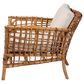 Baxton Studio Babette Arm Chair in White, , large