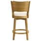 Armen Living Winsley Swivel Counter Height Stool in Putty Brown, , large