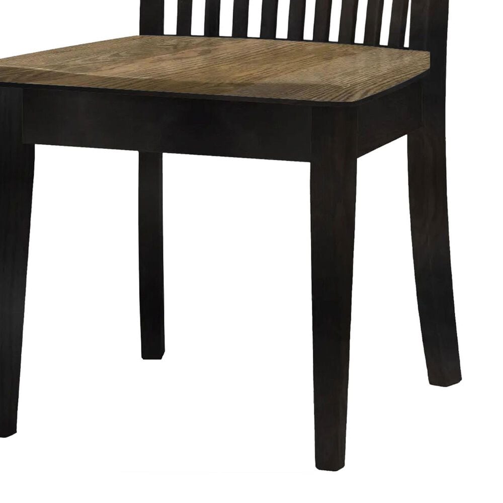 Fleming Furniture Co. Carlisle Side Chair in Aspen and Onyx, , large