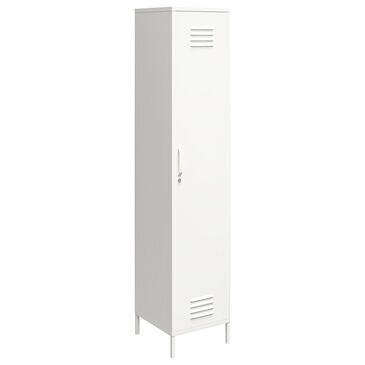 DHP Bonanza Locker Storage Cabinet in White, , large