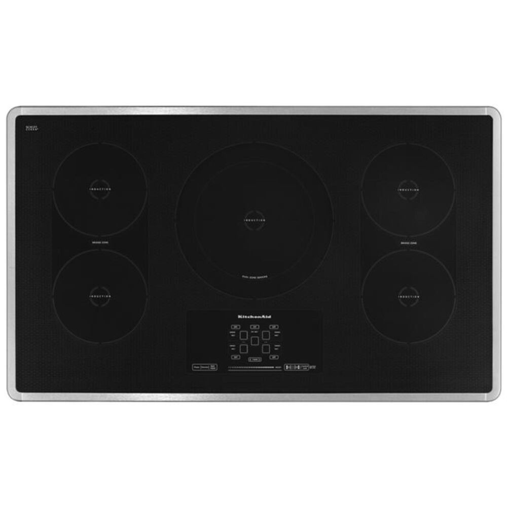 KitchenAid 36" Induction Cooktop With 5 Elements, , large