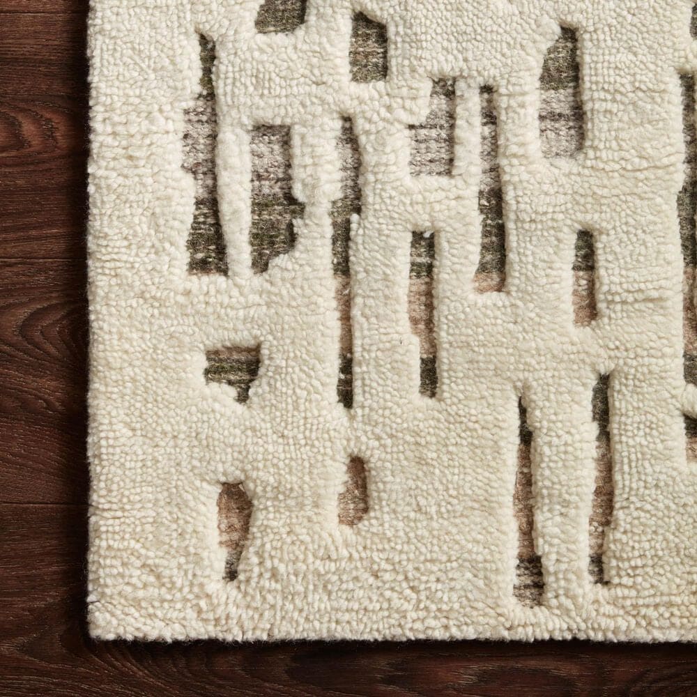 Loloi Bennett 2&#39; x 3&#39; Ivory and Forest Area Rug, , large